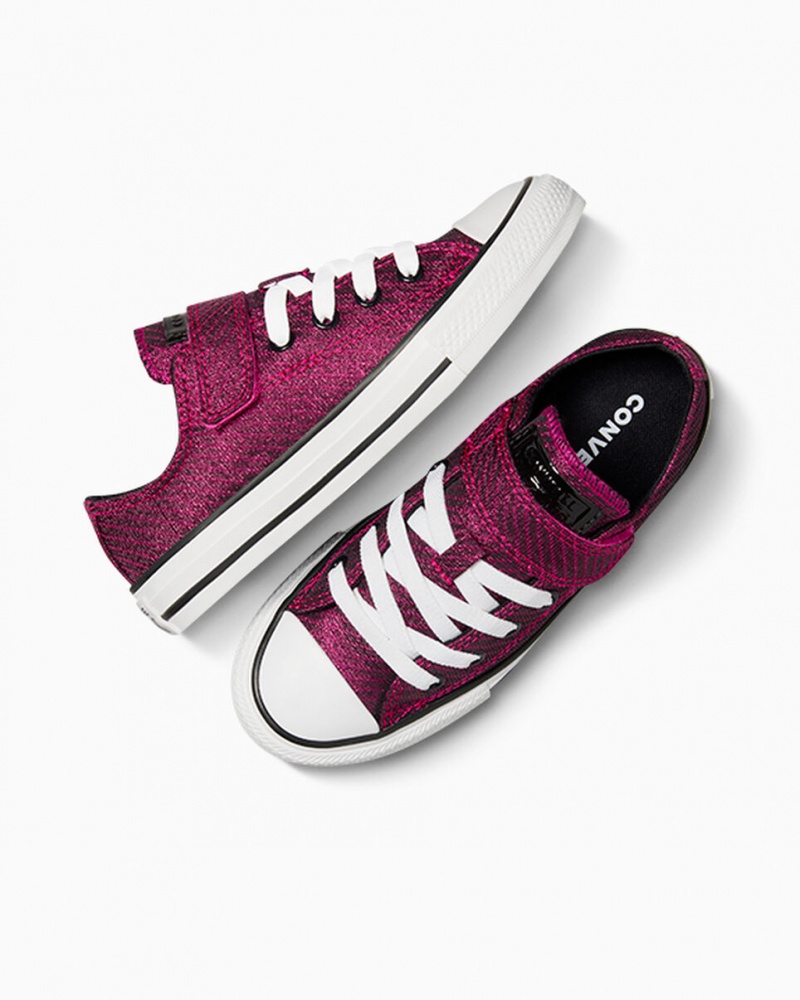 Converse Chuck Taylor All Star Easy On Sparkle Roze Wit Zwart | 206873ITB