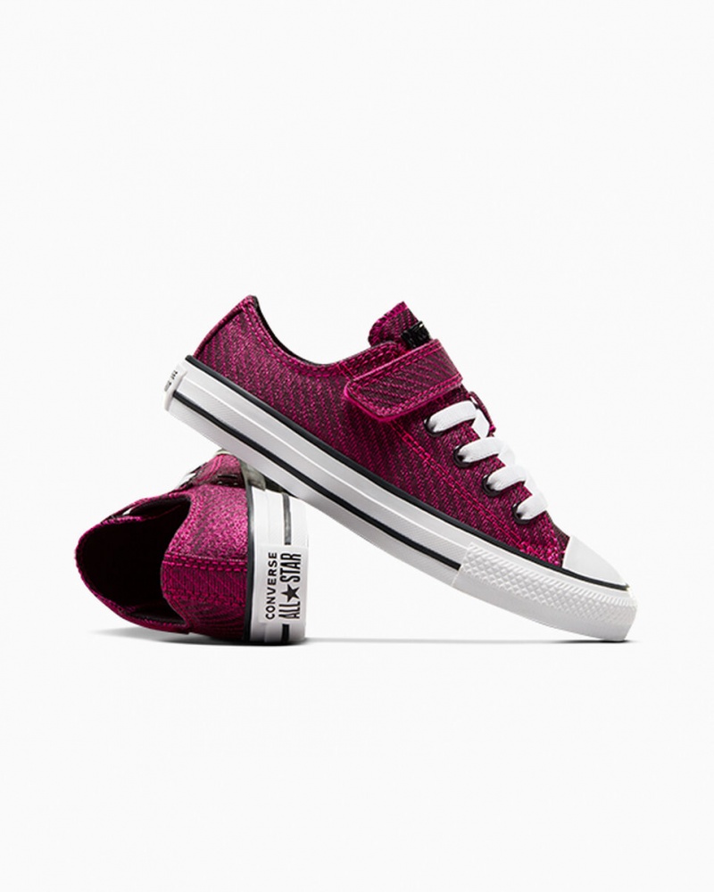Converse Chuck Taylor All Star Easy On Sparkle Roze Wit Zwart | 206873ITB