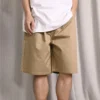 5-Pocket Baggy Shorts Aziatische maten “Khaki”