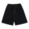 5-Pocket Baggy Shorts Aziatische maten “Zwart”