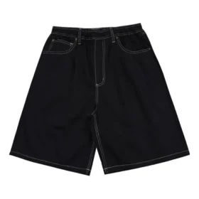 5-Pocket Baggy Shorts Aziatische maten “Zwart”