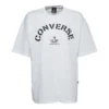 Areca Palm Mesh Boxy T-shirt Aziatische maten “White Black”