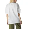 Areca Palm Mesh Boxy T-shirt Aziatische maten “White Black”