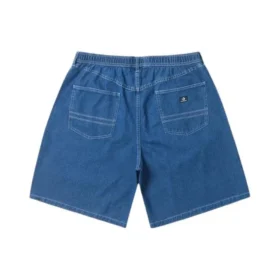 Baggy 9″ denim shorts Aziatische maatvoering “Lt Stone Wash”
