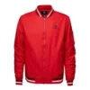 Basic Padded Bomber Aziatische maten “Rood”