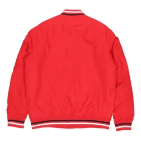Basic Padded Bomber Aziatische maten “Rood”