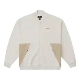 Bomberjas met woordmerk Aziatische maten “Beige”