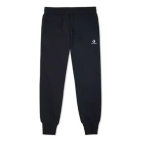Broek met geborduurde sterren en chevronpatroon Aziatische maten “Zwart”