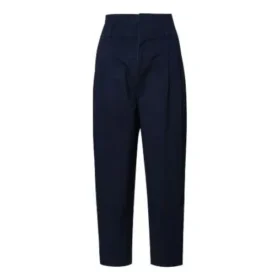 Broek met hoge taille Aziatische maten “Navy”