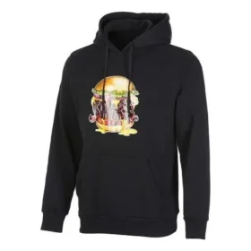 Burger pullover hoodie Aziatische maten “Zwart”