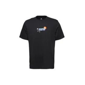 by Don C T-shirt met metalen details Aziatische maten “Zwart”
