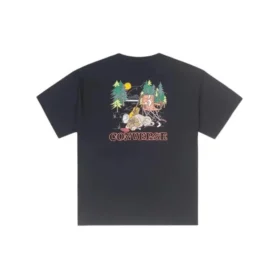 Campside T-shirt Aziatische maten “Zwart”