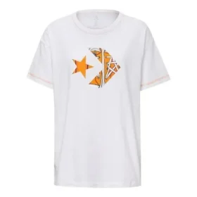 Canvas schoenen met logo-print, korte mouwen, wit