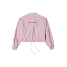 Casual jassen met klein logo Roze Paars