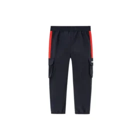 Casual lange broek Aziatische maten “Zwart Rood”