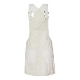 Casual rok met bretels Aziatische maten “Wit”