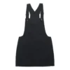 Casual rok met bretels Aziatische maten “Zwart”