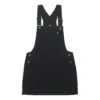 Casual rok met bretels Aziatische maten “Zwart”