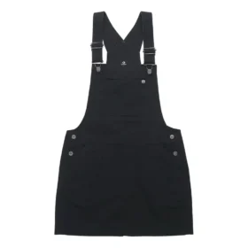 Casual rok met bretels Aziatische maten “Zwart”