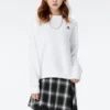 Casual Sweatshirt Aziatische maten “Wit”
