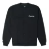 Chain Stitch Elevated Cardigan Pullover Aziatische maten “Black”