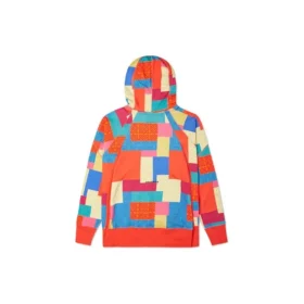 Chinese New Year Shapes Hoodie Aziatische maten “Red”