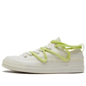 Chuck 70 Double Veters “White Green”