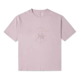 Chuck 70S T-shirt met borduursel Aziatische maten “Pink”