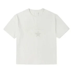 Chuck 70S T-shirt met borduursel Aziatische maten “White”