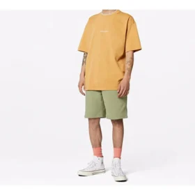 Chuck Taylor All Star Casual T-shirt met ronde hals en korte mouwen “Geel”