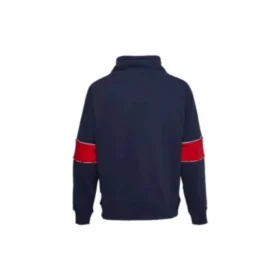 Chuck Taylor All Star Funnel Neck Quarter Zip Crew Sweatshirt Aziatische maten “Marineblauw”