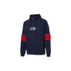 Chuck Taylor All Star Funnel Neck Quarter Zip Crew Sweatshirt Aziatische maten “Marineblauw”