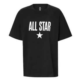Chuck Taylor All Star Logo T-shirt Aziatische maten “Zwart Wit”