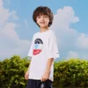 Chuck Taylor All Star Patch Standard Fit T-shirt Aziatische maten “White”