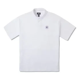 Chuck Taylor All Star Short Sleeve Rugby Aziatische maten “Wit”
