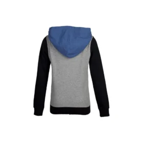 Chuck Taylor All Star Sweatshirt met capuchon en volledige rits Aziatische maten “Grijs”