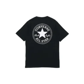 Chuck Taylor All Star T-shirt met logo, ronde hals en korte mouwen “Zwart”
