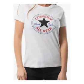 Chuck Taylor All Star T-shirt met ronde hals en korte mouwen “Wit”