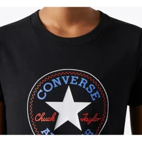 Chuck Taylor All Star T-shirt met ronde hals en korte mouwen “Zwart”