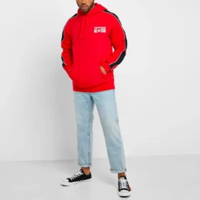 Chuck Taylor All Star Track Hoodie Aziatische maten “Rood”