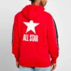 Chuck Taylor All Star Track Hoodie Aziatische maten “Rood”