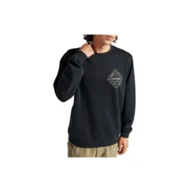 Chuck Taylor All Star Winter Art Graphic Crew Sweatshirt Aziatische maten “Black”