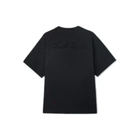 Chuck Taylor Sneaker Patch T-shirt met ronde hals Aziatische maten “Zwart”