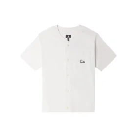Chuck Taylor T-shirt met logo en knoopsluiting Aziatische maten “White”