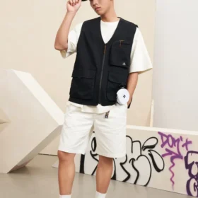 City Escape Vest Aziatische maten “Zwart”