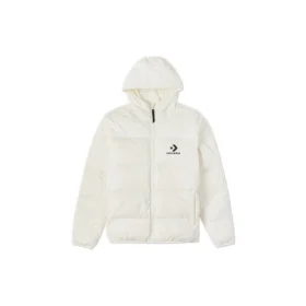 Classic Casual Warm Hooded Down Jassen Aziatische maten “White”