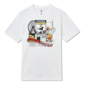 Claw Machine Graphic T-shirt Aziatische maten “White”