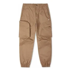 Comfortabele geweven broek Aziatische maten “Bruin”