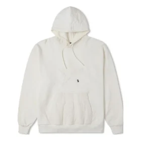 Comfortabele Utility-hoodie Aziatische maten “Wit”