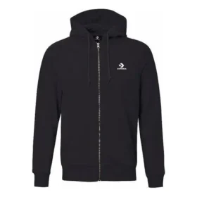 Converse casual sportjas voor heren, ademend, zwart